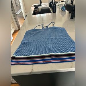 I crew blue print tank. Excellent condition